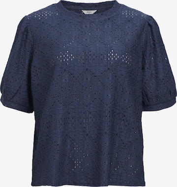 OBJECT Bluse 'EODORA' in Blau: predná strana