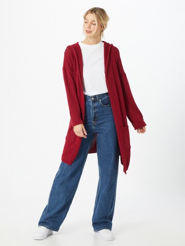 Mavi Knit Cardigan in Red: front