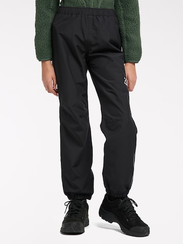 Haglöfs Regular Outdoor Pants 'Mila' in Black: front