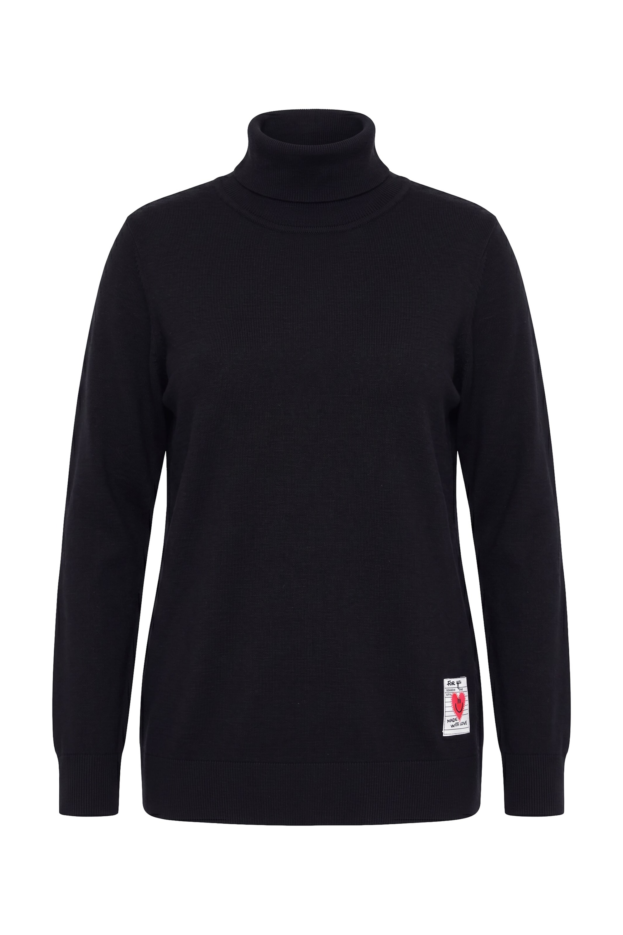 MIAMODA Pullover in Schwarz: Vorderseite