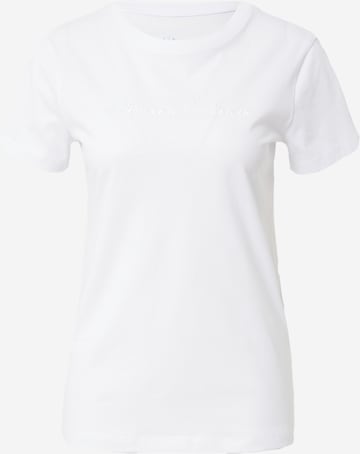 T-shirt ARMANI EXCHANGE en blanc : devant