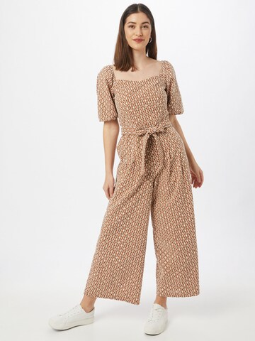 Traffic People Jumpsuit 'Dandy' in Brown: front