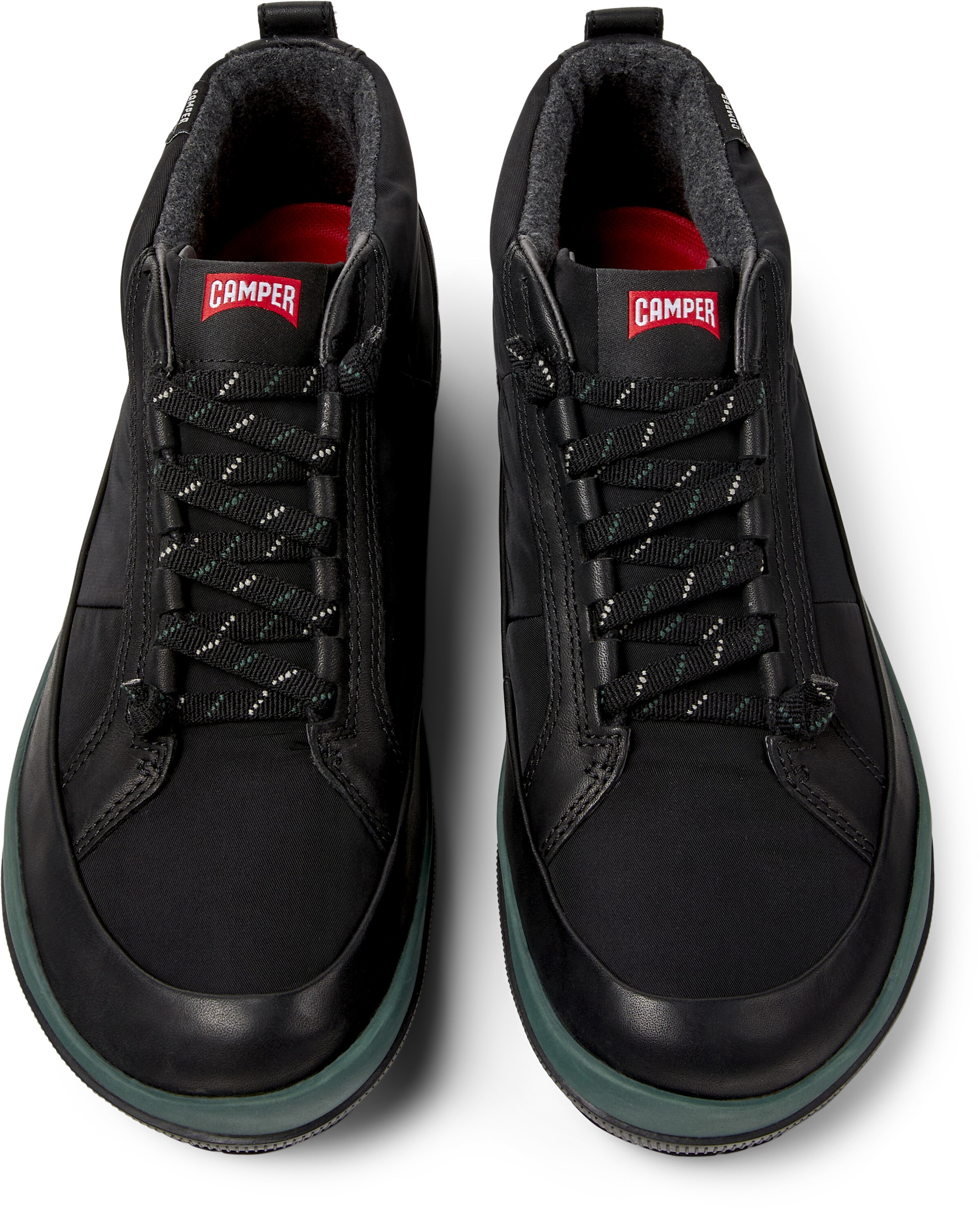 CAMPER Lace-up boot 'Peu Pista' in Black