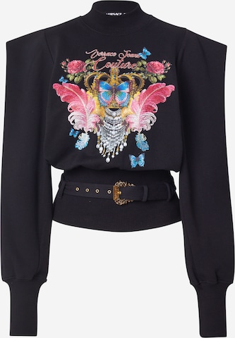 Versace Jeans CouturePulover - crna boja: prednji dio