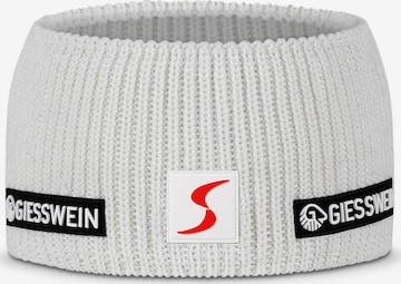 Bandeau de sport GIESSWEIN en blanc : devant