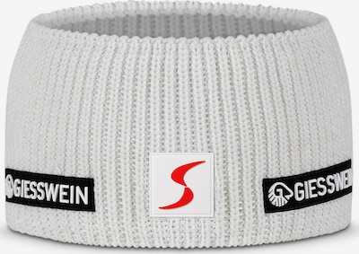 GIESSWEIN Athletic Headband in Red / Black / natural white, Item view