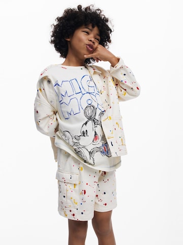 Desigual Обычный Штаны 'Splash' в Белый