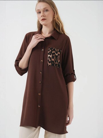 Camicia da donna di Bigdart in marrone