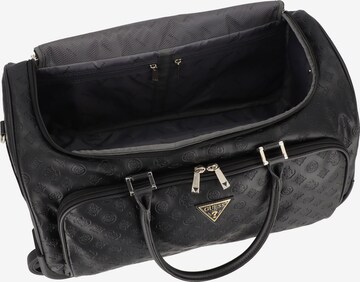 Borsa da viaggio 'Wilder 2' di GUESS in nero