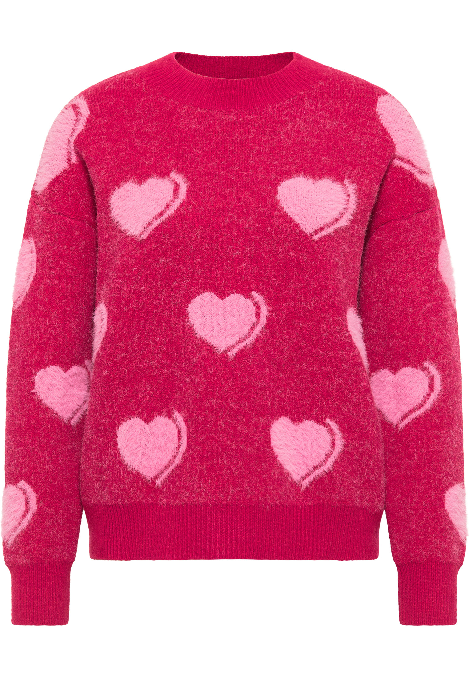 MYMO Sweter w kolorze Różowy Pudrowy, Różowym 
