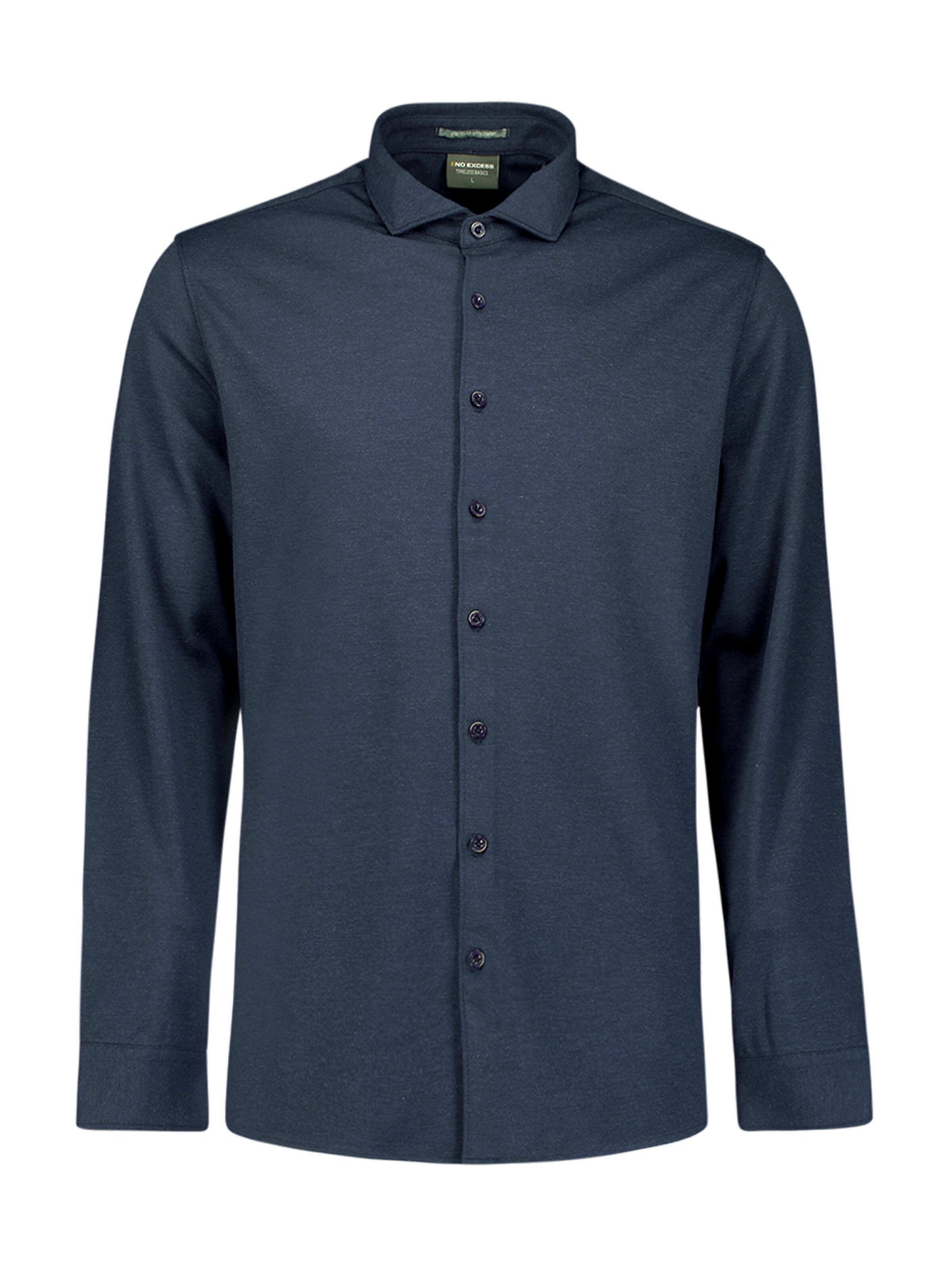 Coupe slim Chemise No Excess en bleu : devant