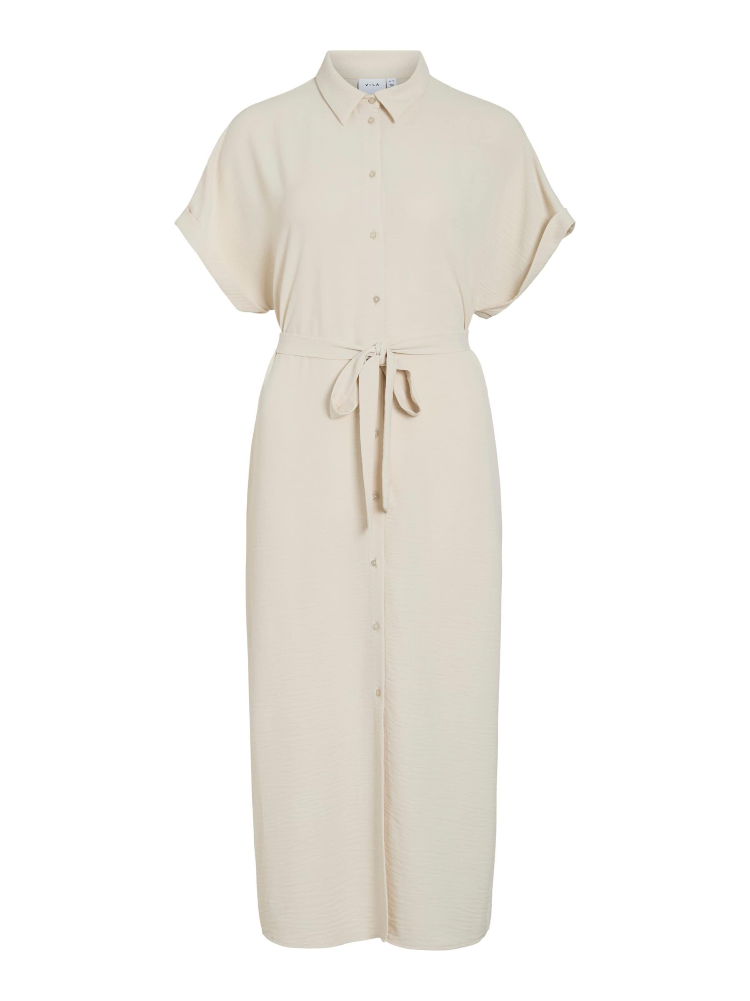 VILA Blousejurk 'VIJaylo' in Beige: voorkant