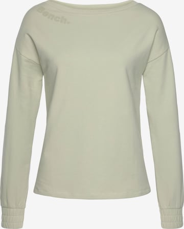 BENCH Sweatshirt in Green: front