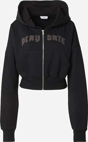 Sweat-shirt FIVE STAR GIRL en noir : devant