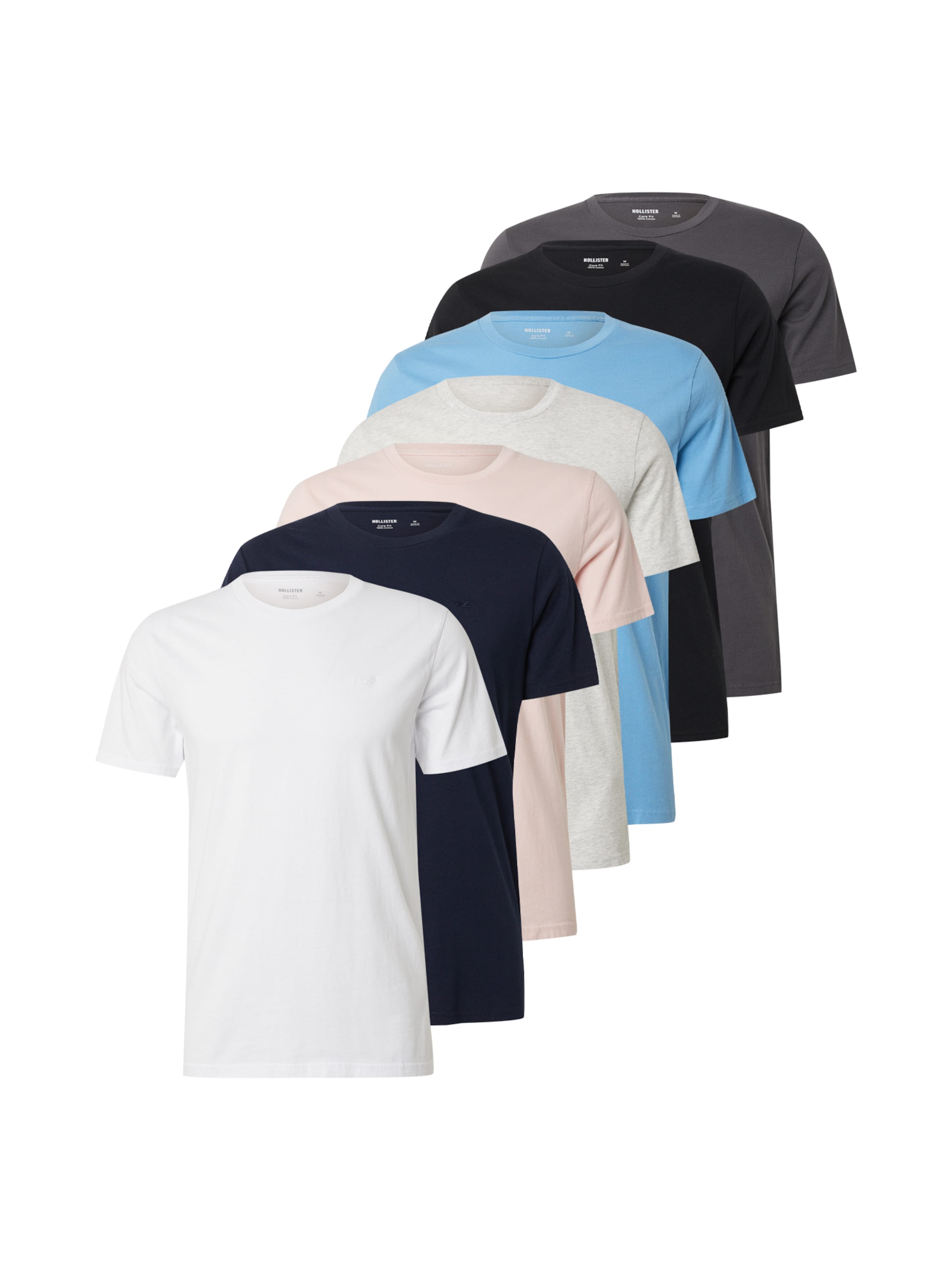 HOLLISTER Póló - vegyes színek: elől