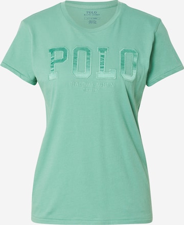 T-shirt Polo Ralph Lauren en vert : devant