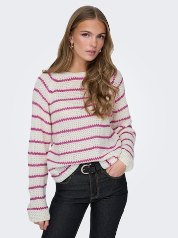 JDY Pullover 'Ellen' in Pink: predná strana