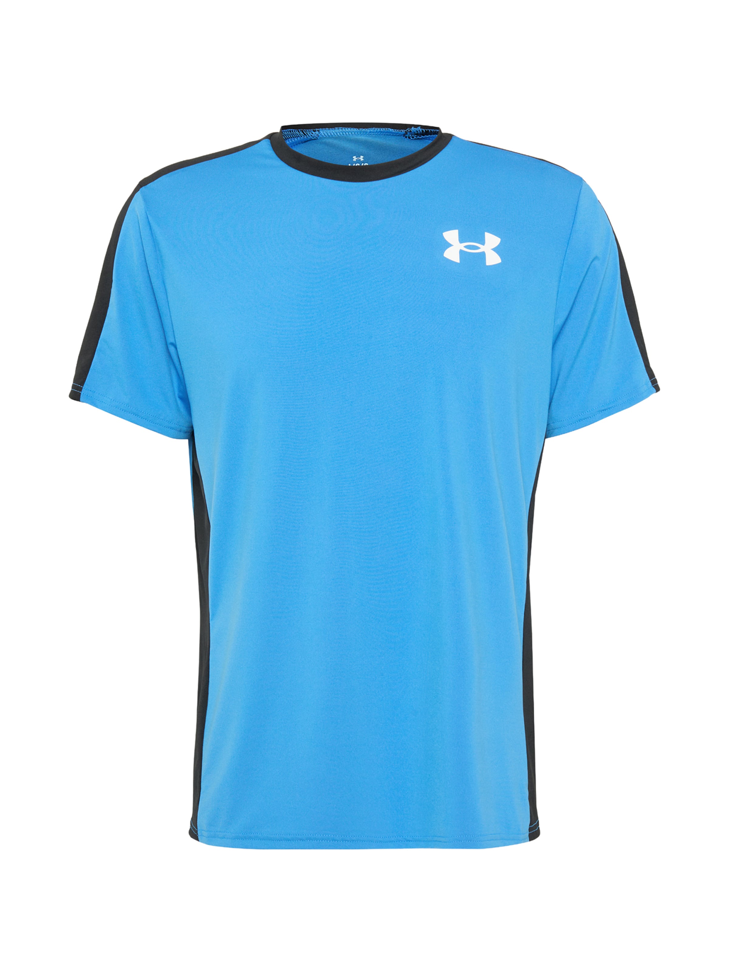 mėlyna UNDER ARMOUR Sportiniai marškinėliai 'HG Wordmark': priekis