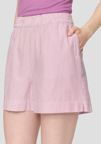Regular Pantalon QS en rose : devant