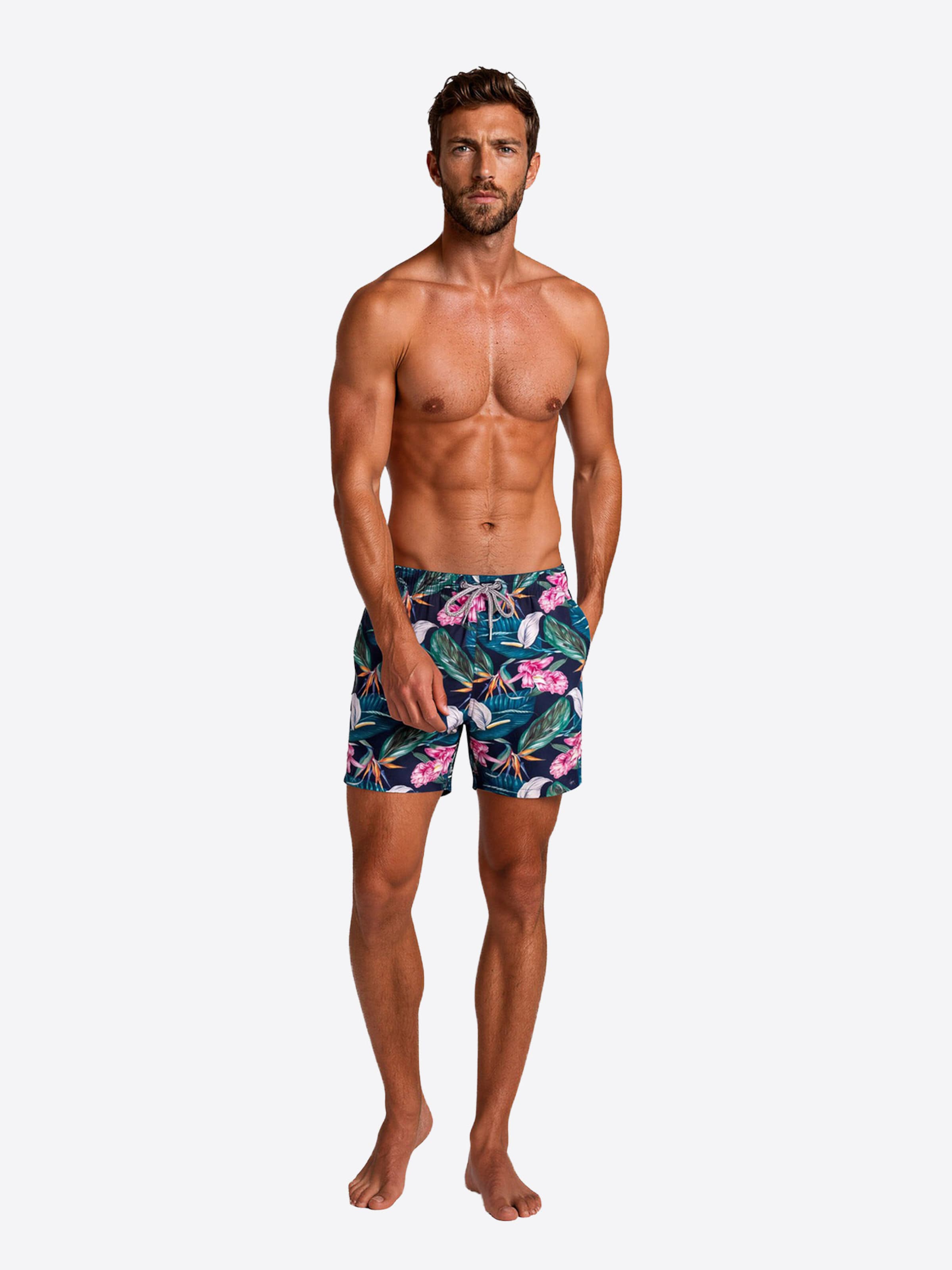 Bondi Joe Swimming shorts ' Roscoe Green ' in Mixed colours