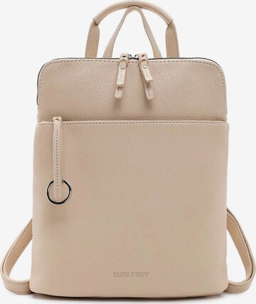 Zaino 'Debby' di Suri Frey in beige: frontale