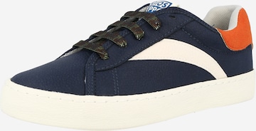 GIOSEPPO Sneakers 'ADNET' in Blauw: voorkant