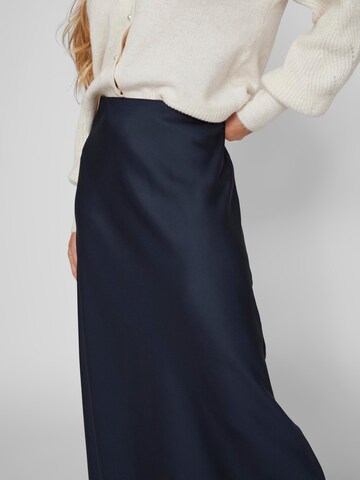 VILA Skirt 'ELLETTE' in Blue