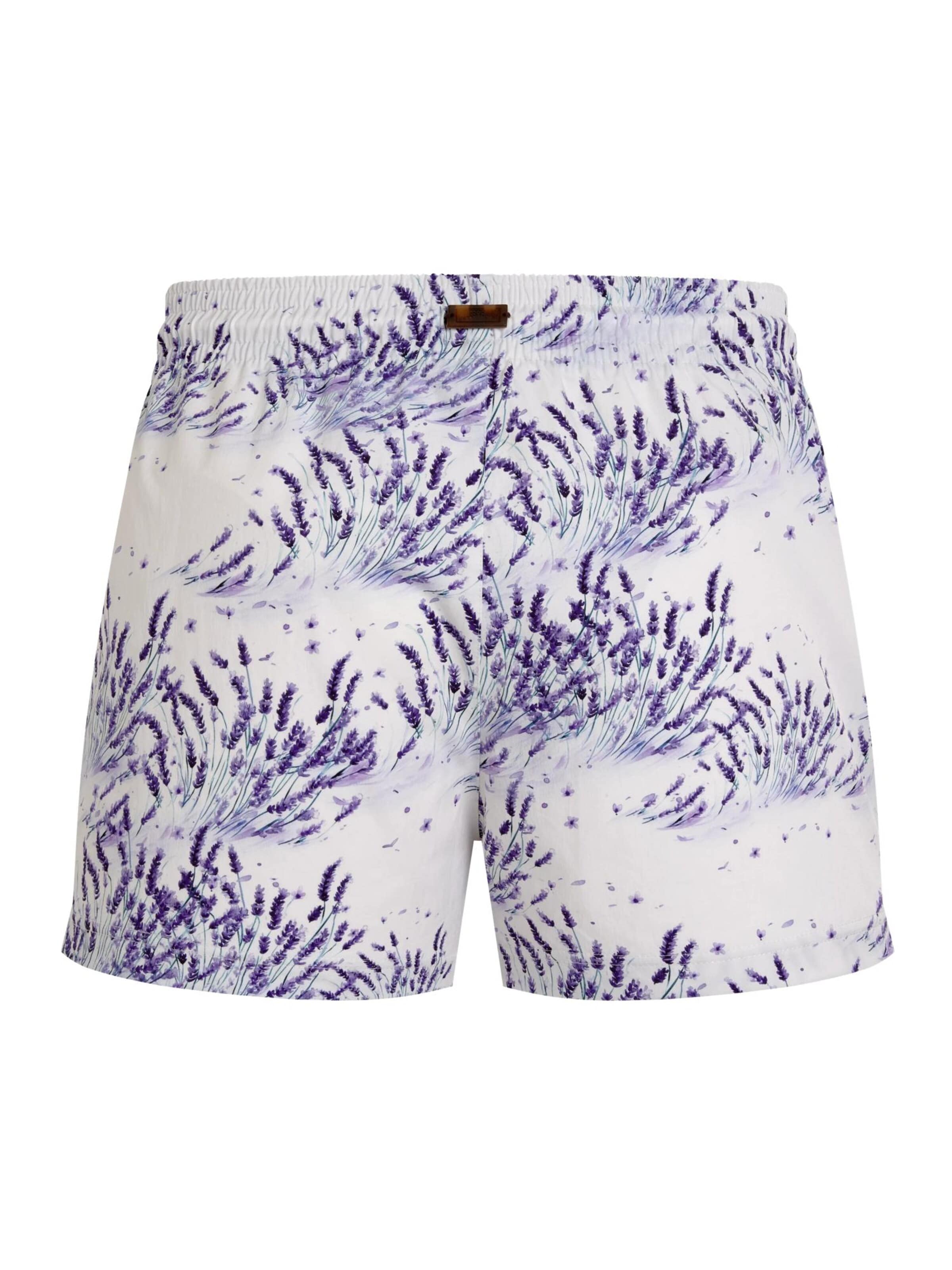 Vilebrequin Badeshorts‌‌‌‌‌‌‌ in Weiß