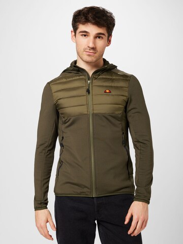 ELLESSE Sweat jacket 'Tetria' in Green: front