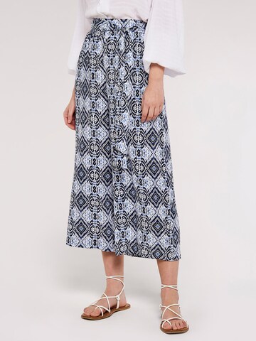 Apricot Wide leg Pants in Blue: front