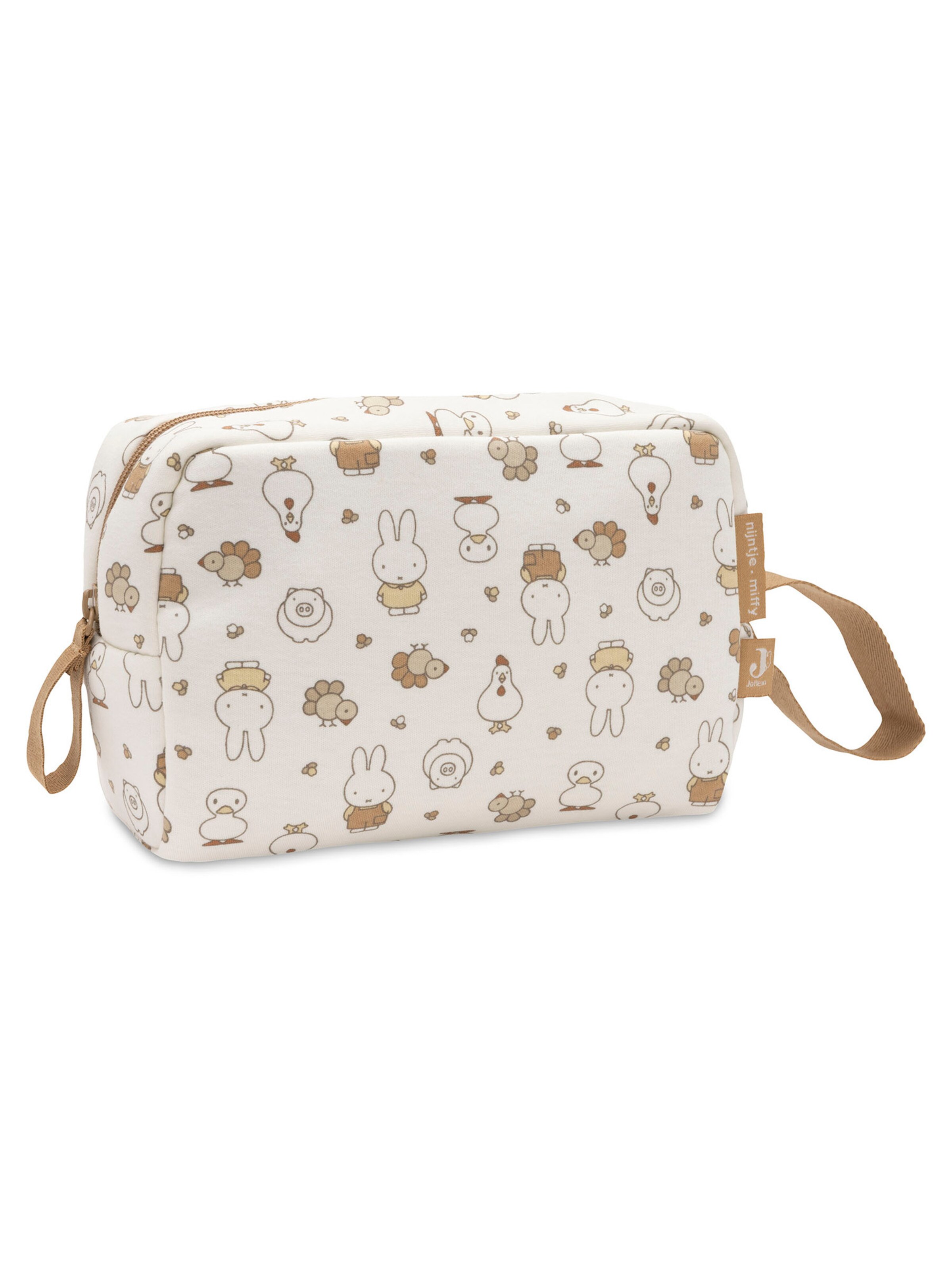 Jollein Tas 'Miffy Family Farm' in Wit