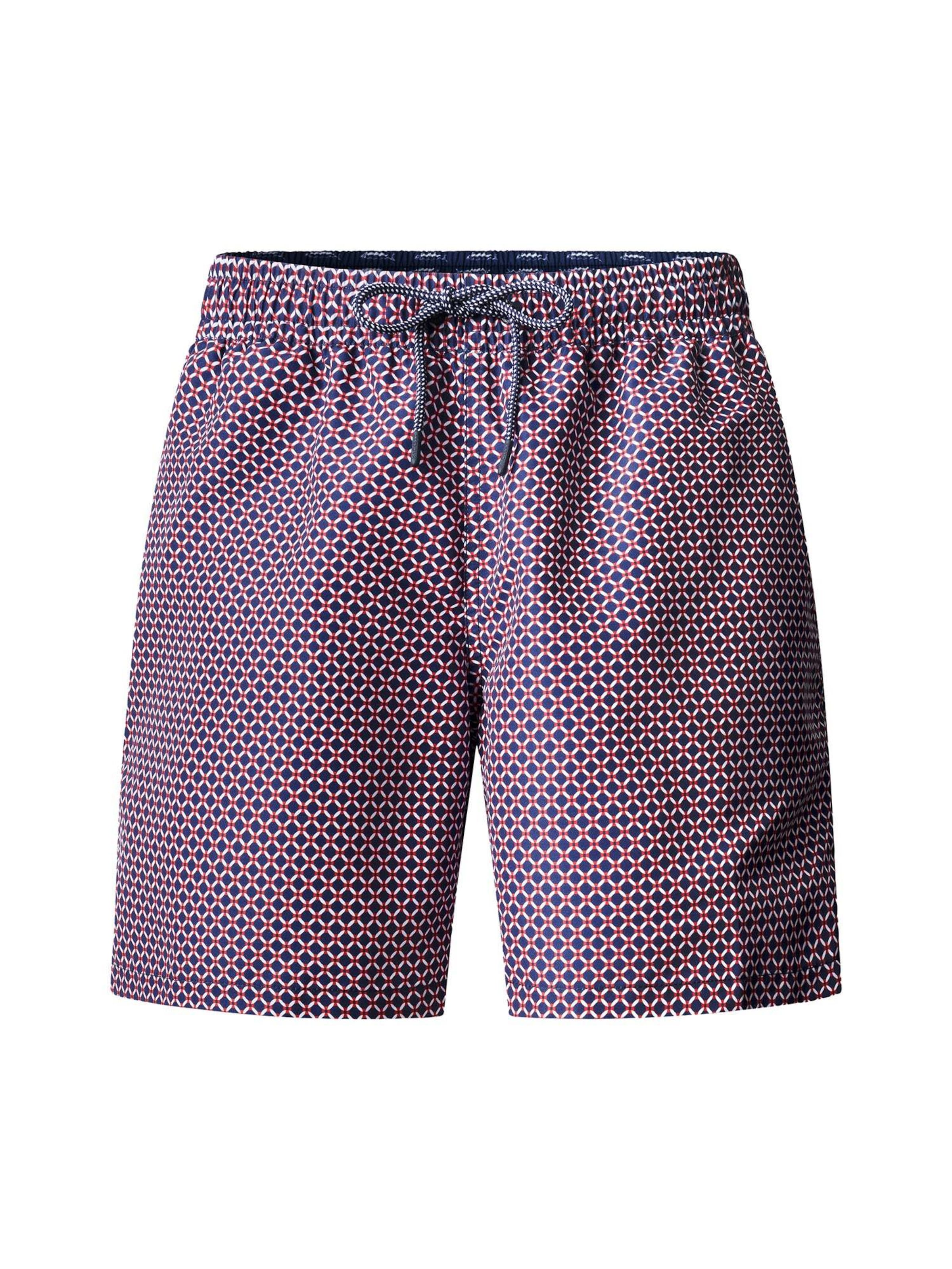 Hackett London Zwemshorts 'Breeze' in Rood: voorkant