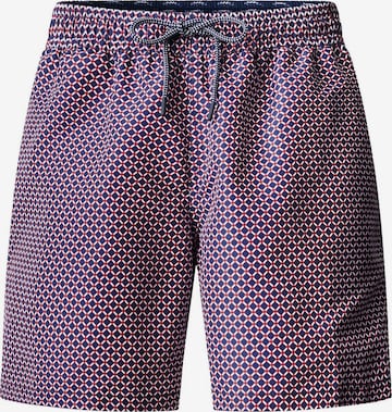 Shorts de bain 'Breeze' Hackett London en rouge : devant