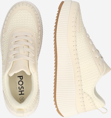 PS Poelman Låg sneaker i beige