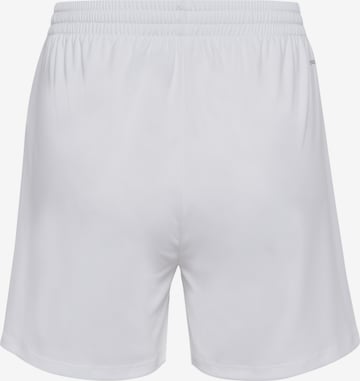 Regular Pantalon de sport Hummel en blanc