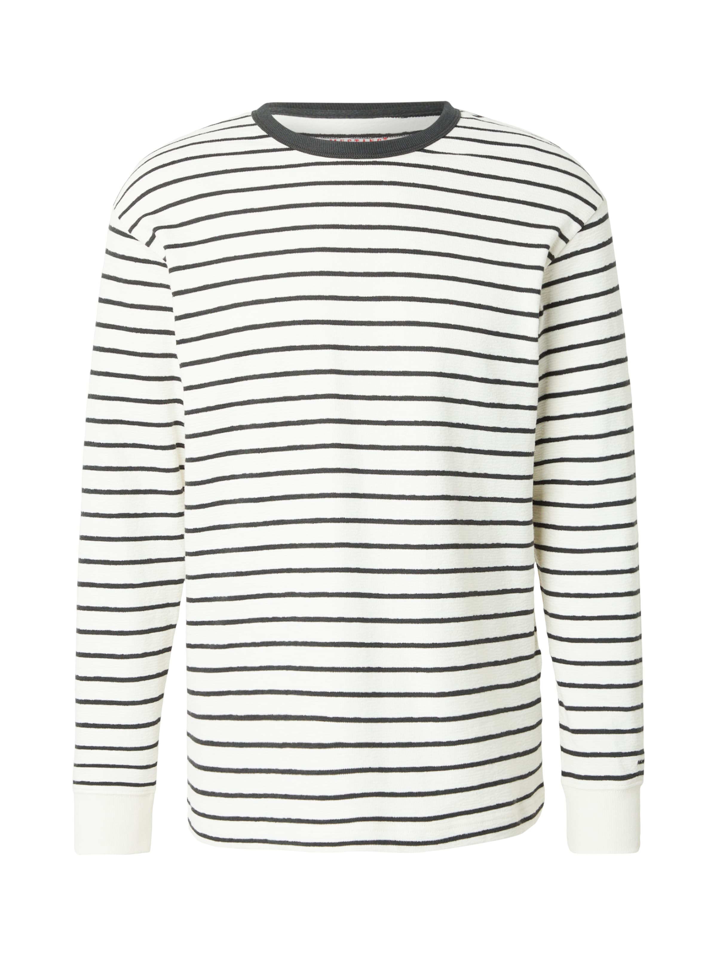 MUSTANG Тениска 'Amarillo' в бяло: отпред