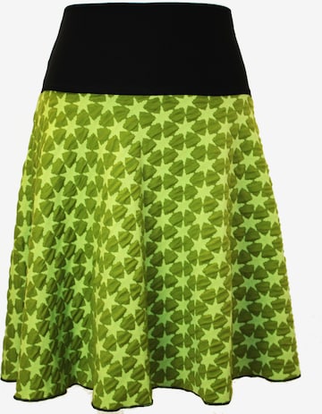 dunkle design Rock 'Stern' in Grün: Vorderseite