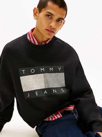 Tommy JeansSweater majica '90S' - crna boja