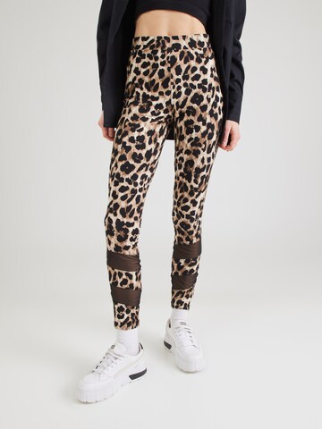 Skinny Leggings 'Luana' di ABOUT YOU in beige: frontale