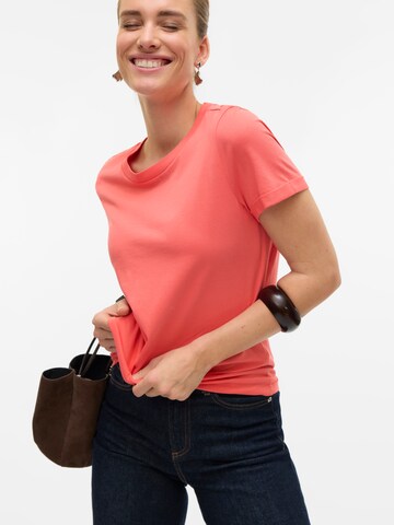Maglietta 'VMPAULA' di VERO MODA in rosso