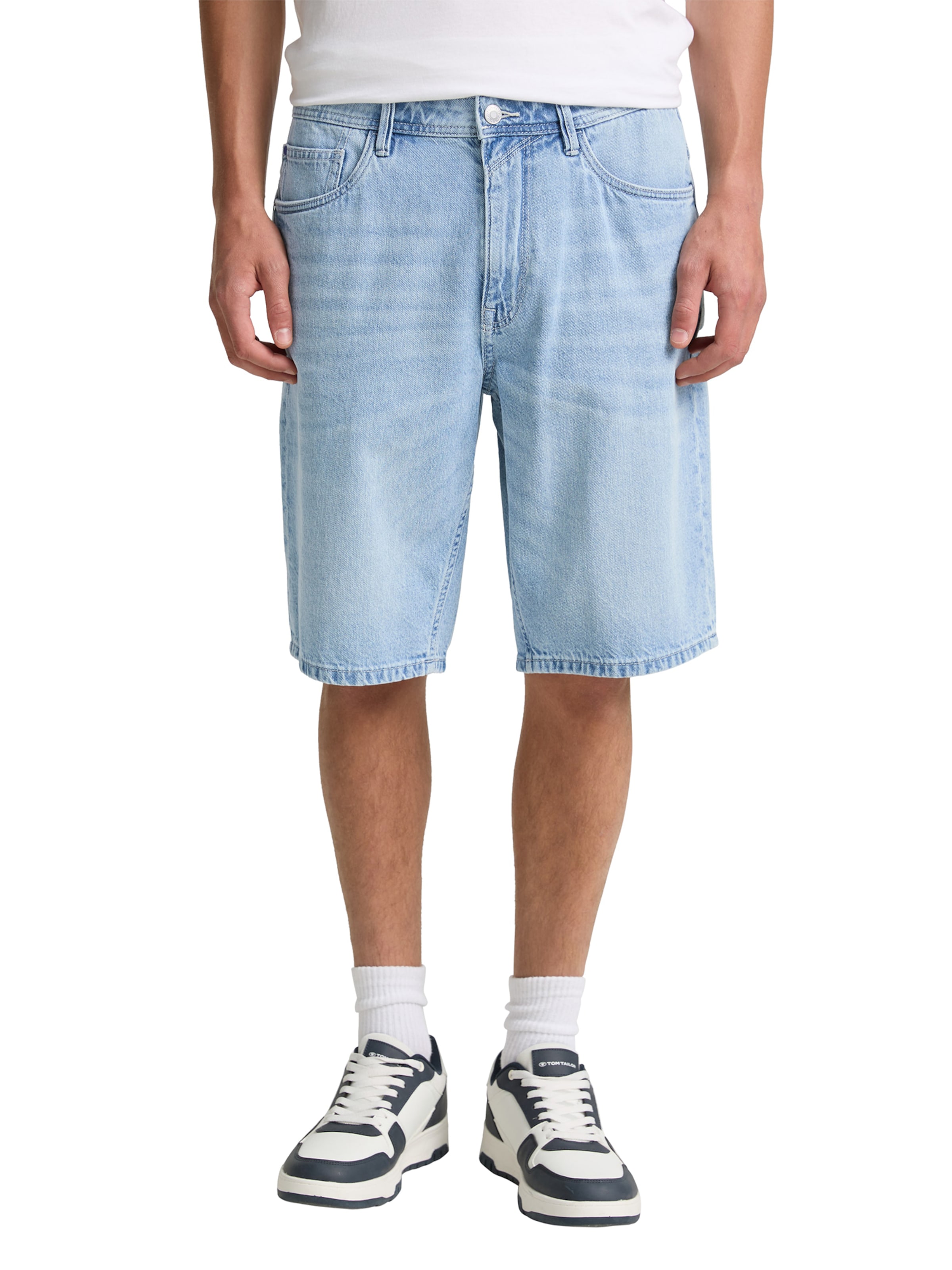 Loosefit Jean 'Waylen' TOM TAILOR DENIM en bleu : devant