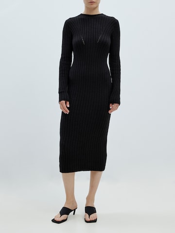 EDITED Knitted dress 'Saphia' in Black