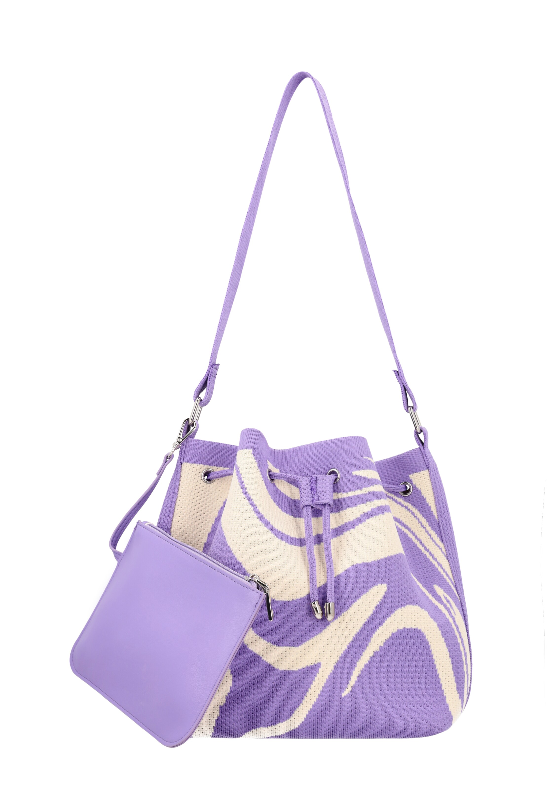 IZIA - Mala de bolsa em roxo