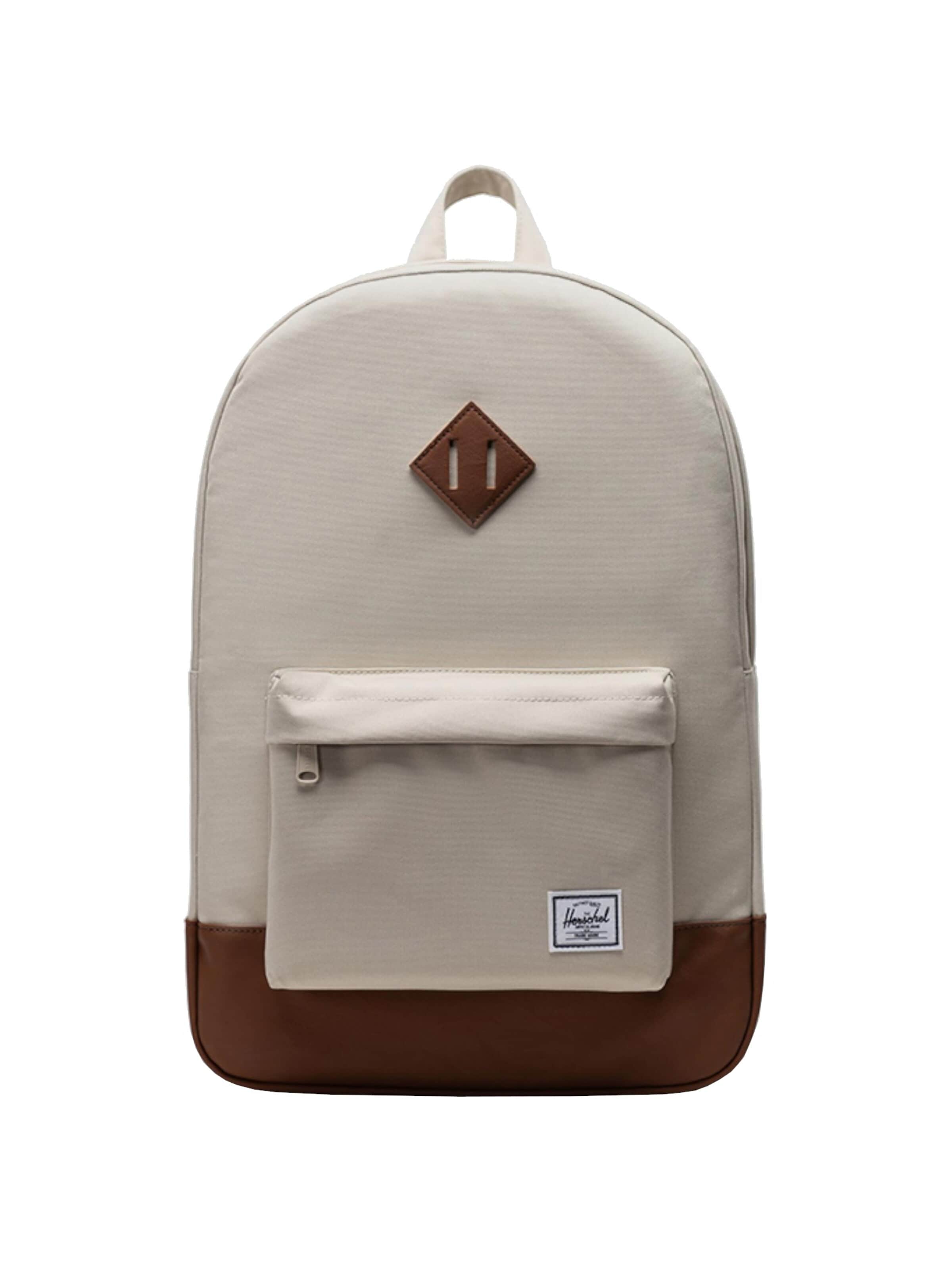 Herschel Rucksack 'Heritage'‌‌‌‌‌‌‌‌ in Beige: Vorderseite