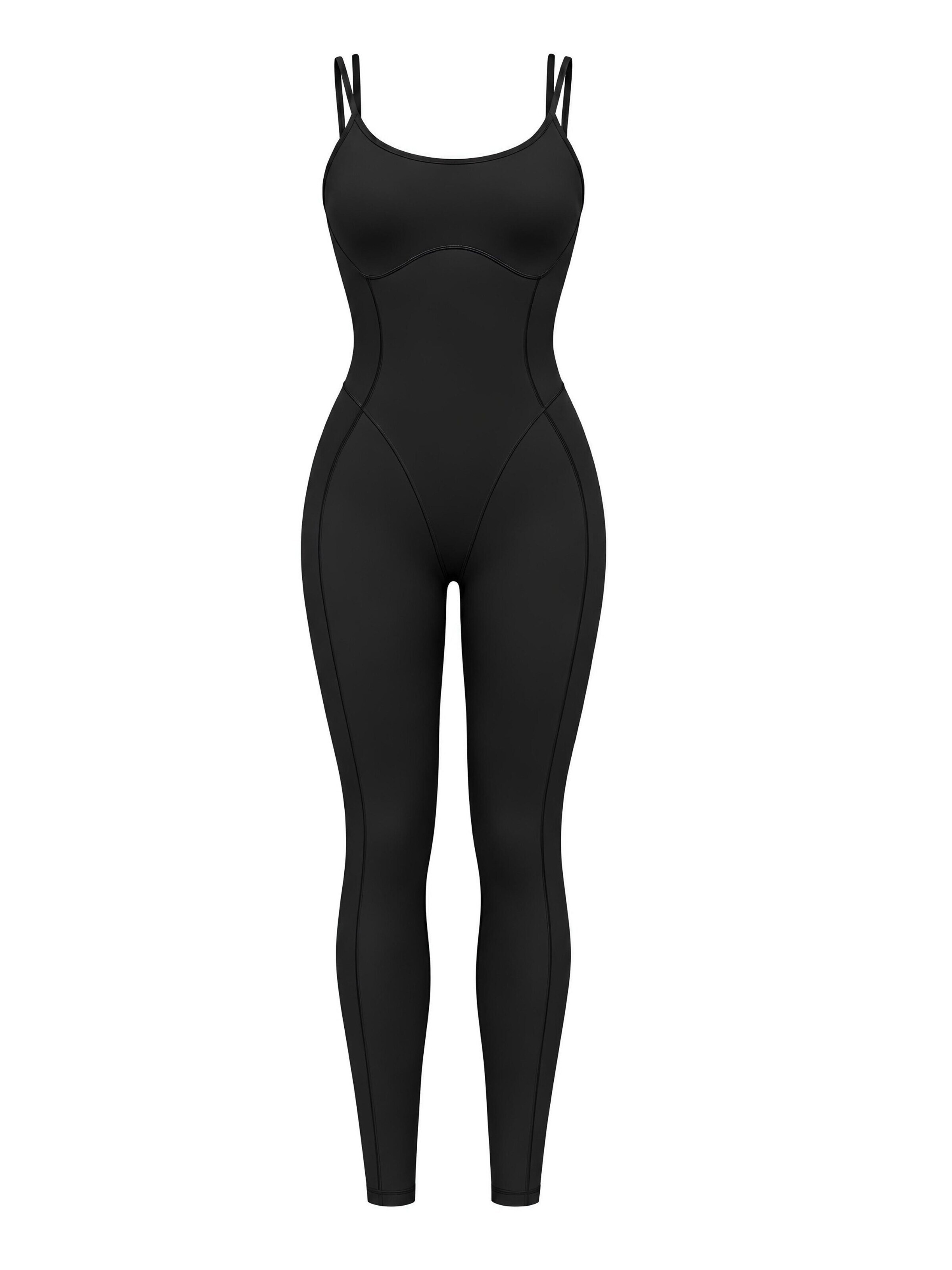 FemmeTone Jumpsuit 'Silvana'‌‌‌‌‌‌‌‌‌‌ in Schwarz: Vorderseite