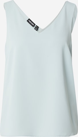 PIECES Bluse 'PCFRANAN' in Blau: Vorderseite