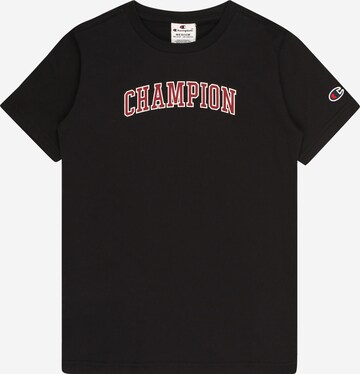 Champion Authentic Athletic Apparel Μπλουζάκι σε μαύρο: μπροστά