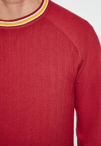 Pull-over MO en rouge