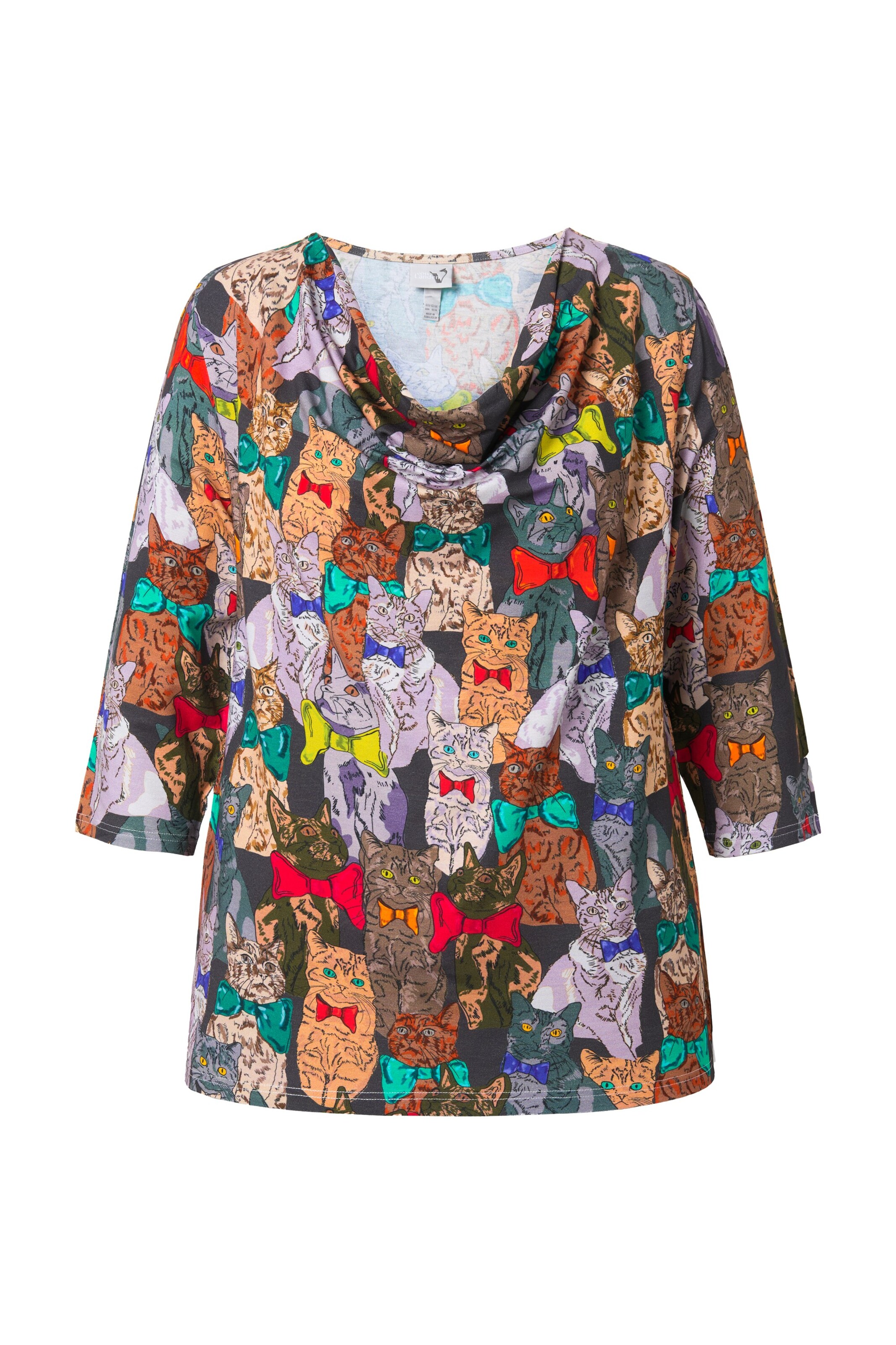 Ulla Popken Shirt in Mischfarben: Vorderseite