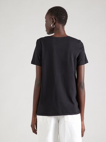 s.Oliver - Camisa em preto